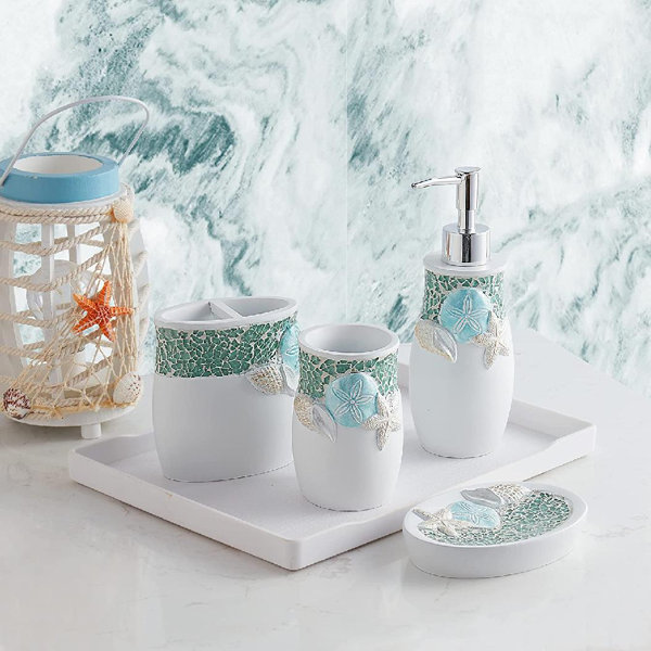 Highland Dunes Issifu 4 Piece Bathroom Accessory Set Wayfair